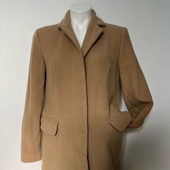 Of Benetton Italy vintage Wool long peacoat - Picture 3 of 15